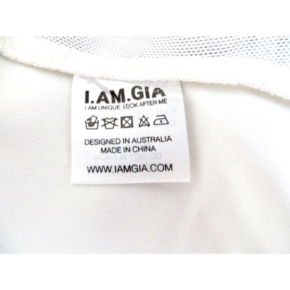 I.AM.GIA Bridget Corset Top Off the Shoulder Straps Cream Ivory SZ XS - Picture 12 of 13